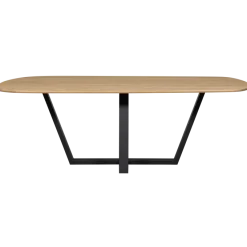 Woood Tablo eettafel organisch dl 220x100cm transparant [fsc]