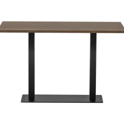 Woood Tablo eettafel recht vingerlas 120x80cm cashmere brown [fsc]