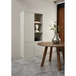 Woood Tablo eettafel rond dl o120cm cashmere brown [fsc]