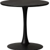 Woood Tablo eettafel rond vingerlas o80cm blacknight [fsc]