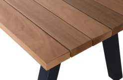 Woood Tablo Outdoor Eettafel Naturel Met A-poot Metaal [fsc]