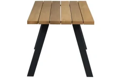 Woood Tablo Outdoor Eettafel Naturel Met A-poot Metaal [fsc]