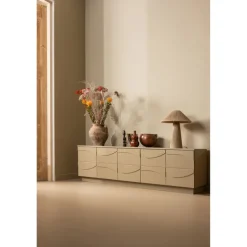 Woood TEO TV meubel grenen mud [fsc]