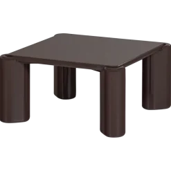 Woood Tiven Salontafel Hout Hoogglans Donkerbruin [fsc]