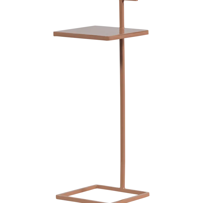 Woood Toste bijzettafel metaal oud roze