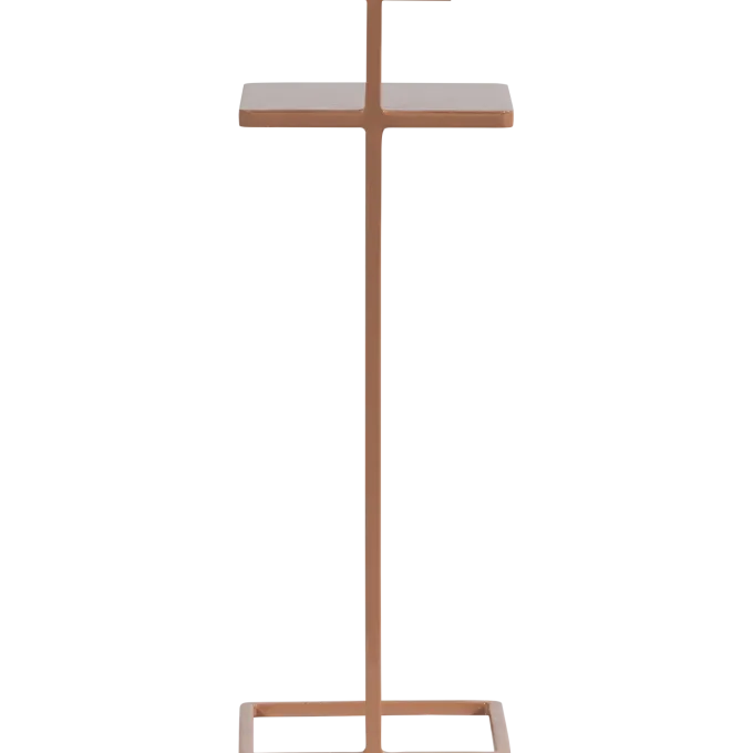 Woood Toste bijzettafel metaal oud roze
