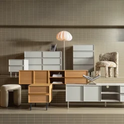 Woood Tours Ladekast 6 Lades Melamine/Mdf Zand