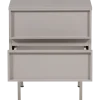 Woood Tours Ladekast/Nachtkastje 2 Lades Melamine/Mdf Zand