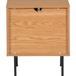 Woood Tours Ladekast/Nachtkastje 2 Lades Melamine/Mdf Naturel