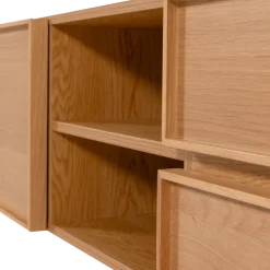 Woood Tours Tv Meubel 180 Cm Melamine/Mdf Naturel