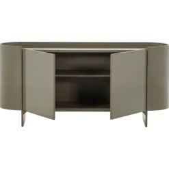 Woood TV meubel Lora hout hoogglans goren [fsc]