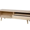 Woood Tygo Tv Meubel 150 Eiken Met Retro Poten [fsc]