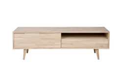 Woood Tygo Tv Meubel 150 Eiken Met Retro Poten [fsc]
