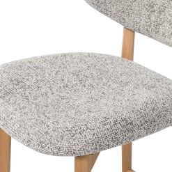Woood Udar Barstoel Naturel Met Houten Frame Naturel [fsc]