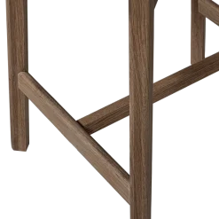 Woood Udar Barstoel Naturel Met Houten Frame Bruin [fsc]