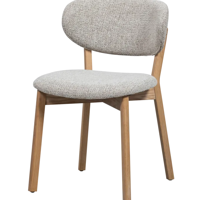 Woood Udar eetkamerstoel met houten frame naturel