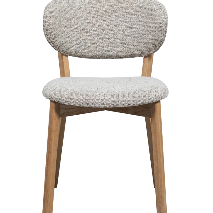 Woood Udar eetkamerstoel met houten frame naturel