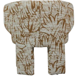 Woood Upke fauteuil met dessin naturel/bruin