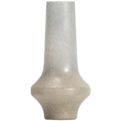 Woood Vaas Mid Century Glas jade groen - 2 maten