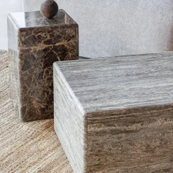 Woood Vexa Salontafel Marmer Lichtbruin