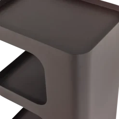 Woood Vire Bijzettafel Metaal Donkerbruin