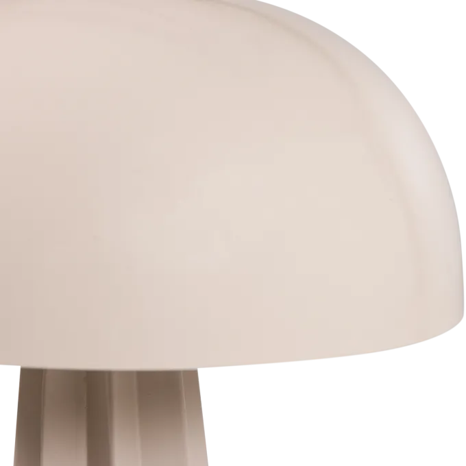 Woood Virel Tafellamp Metaal Hoogglans Lichtgrijs