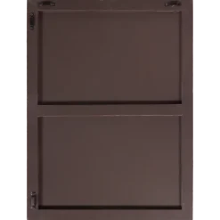 Woood Wanddeco Axis betonlook bruin