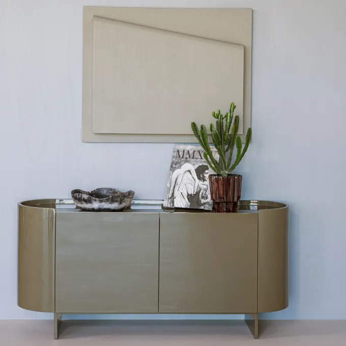 Woood Wanddeco Numa betonlook grijs