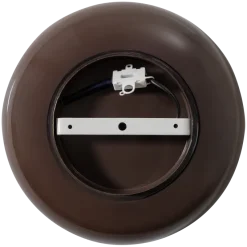 Woood Wandlamp Gloomy rond metaal bruin
