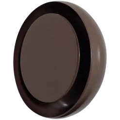 Woood Wandlamp Gloomy rond metaal bruin