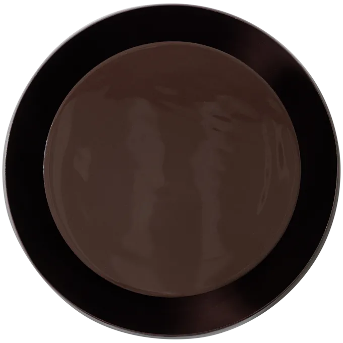 Woood Wandlamp Gloomy rond metaal bruin
