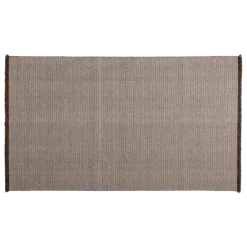 Woood Weavly Vloerkleed 200x300 Cm Wol Bruin/Naturel