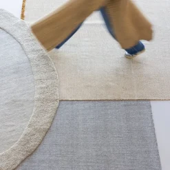 Woood Weavly Vloerkleed 200x300 Cm Wol Bruin/Naturel