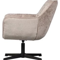 Woood Wibo draaifauteuil taupe