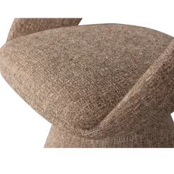 Woood Winter draaibare eetkamerstoel naturel melange
