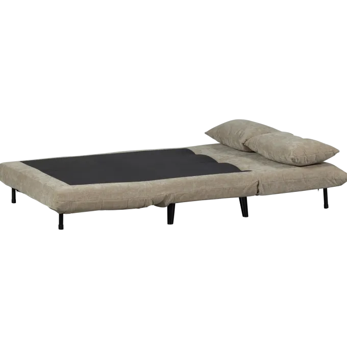 Woood Xem 1-persoons slaapbank velvet naturel