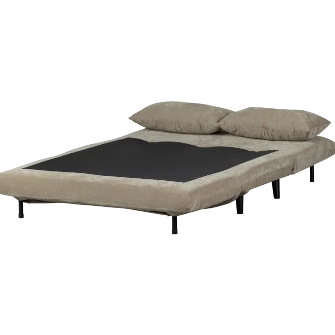 Woood Xem 1-persoons slaapbank velvet naturel