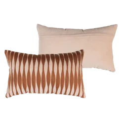 Woood Zena Kussens Roze/Roestbruin - Set Van 4