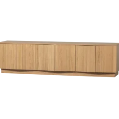 Woood ZUMA TV meubel 200CM eiken transparant [fsc]